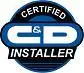 C&D Certified Installer