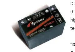 GNB Sprinter Battery